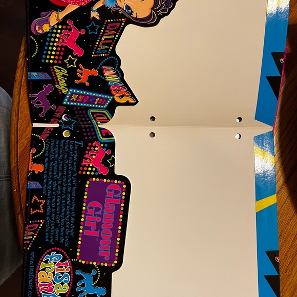 Rare Lisa Frank Glamour Girl Folder - Picture 3 of 3